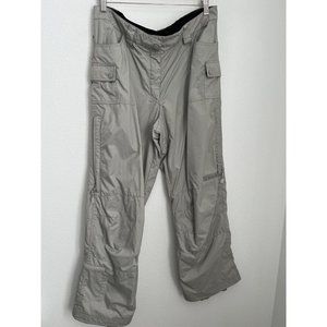 Black Dot Women's XL Gray Water Proof Snow Ski Snowboarding Pant Lightweight